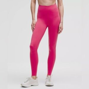 Lululemon Glow Up Pink High-Waisted Leggings